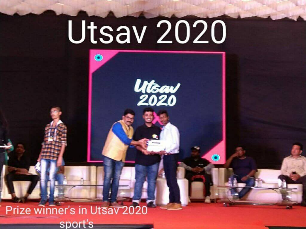 Prize Winner's in Utsav 2020 Sports's