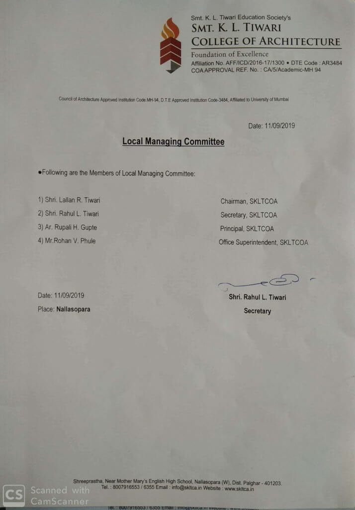 Local Managing Committee